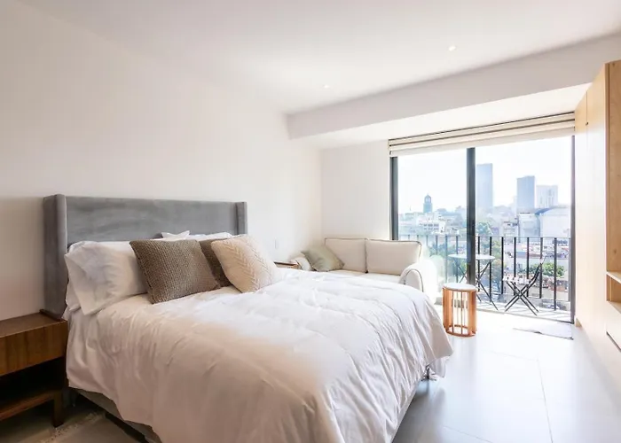 Espectacular Loft Centrico Gym Terraza En Roof *