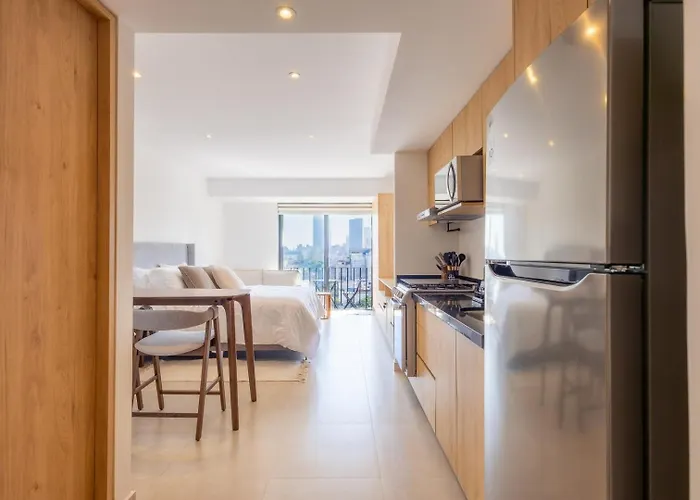 Apartment Espectacular Loft Centrico Gym Terraza En Roof *