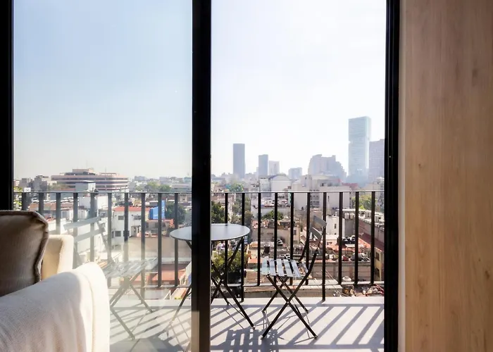 Apartment Espectacular Loft Centrico Gym Terraza En Roof Mexico City